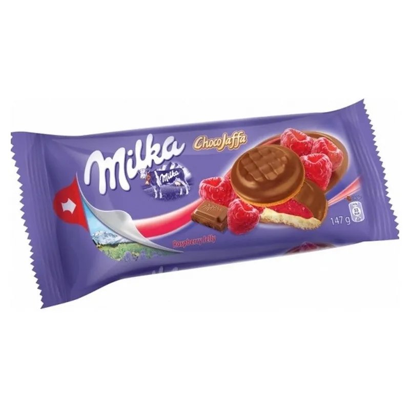 Бисквити Милка малина 147гр