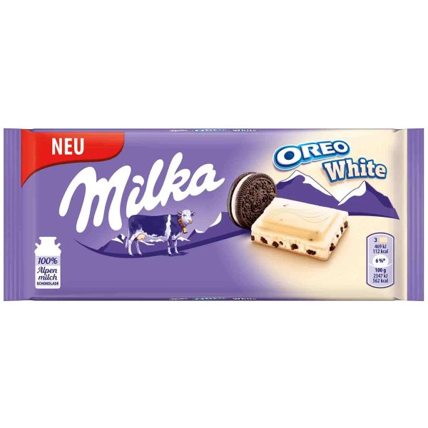 МИЛКА ОРЕО БЯЛ 100ГР